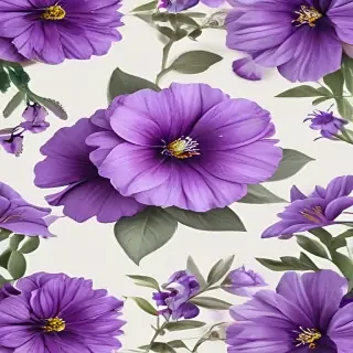 purple flowers png