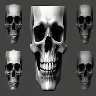 png skull