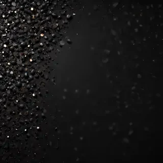black background with glitter