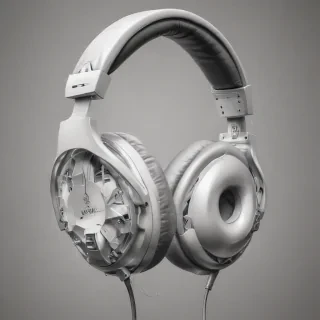 headphones drawing