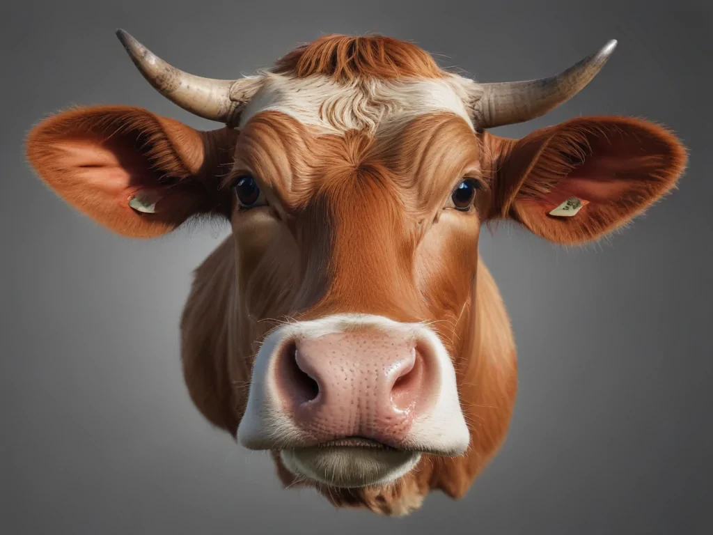 cow head png