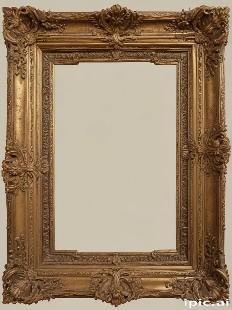 antique frame png