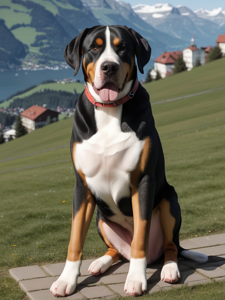 greater swiss mountain dog