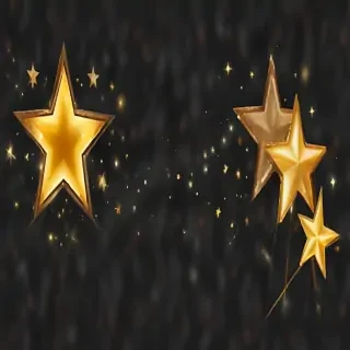 sparkling stars png