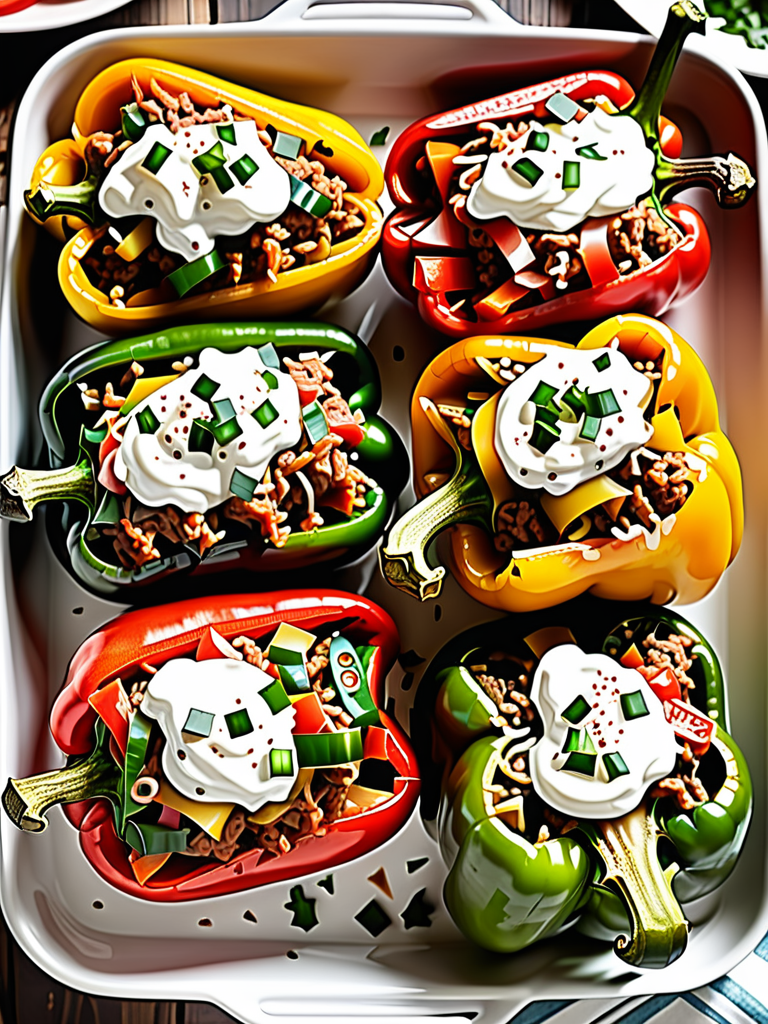 what sides go with stuffed peppers