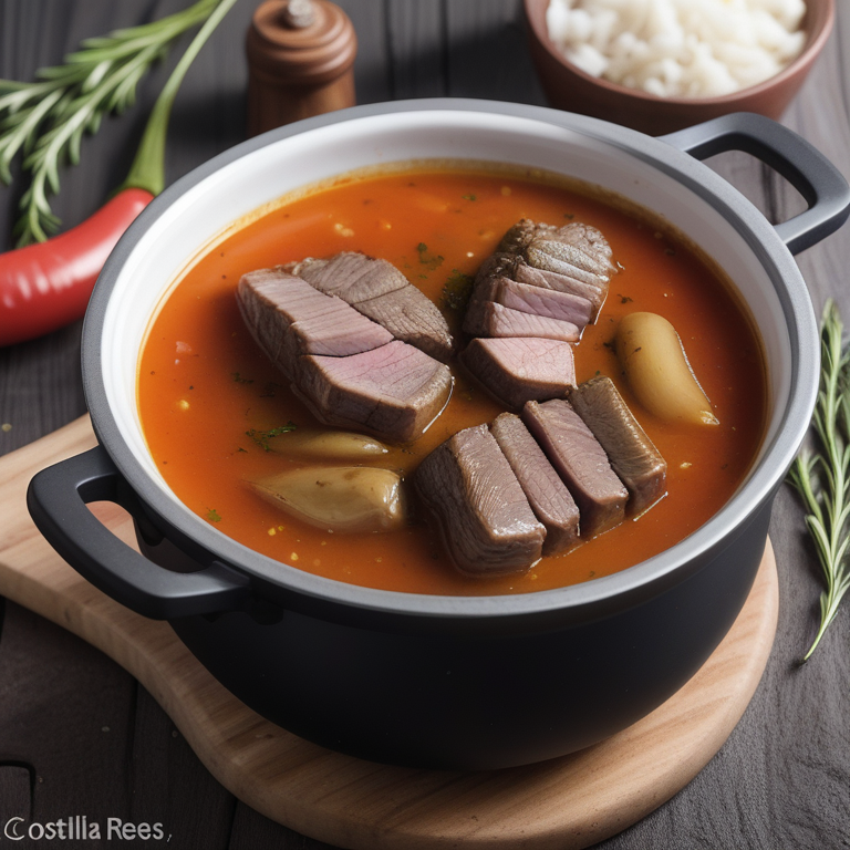 costilla de res para caldo