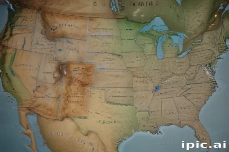 map united states