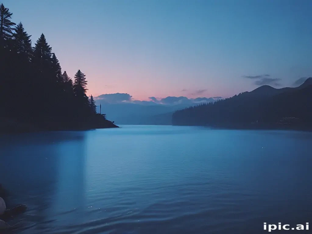 aesthetic blue pictures