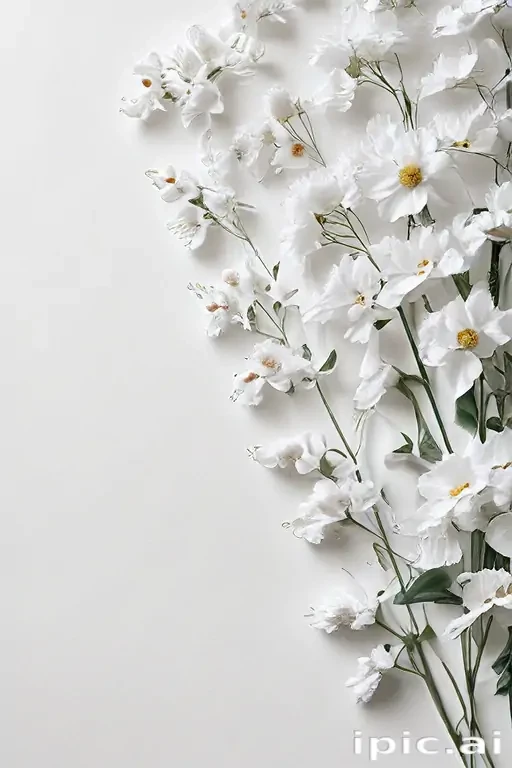 white background aesthetic
