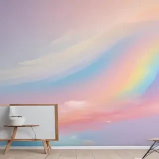 rainbow pastel wallpaper