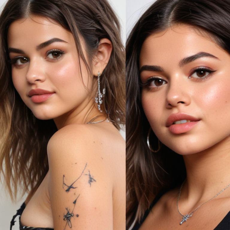 selena gomez hailey bieber g tattoo