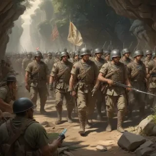 army drawing