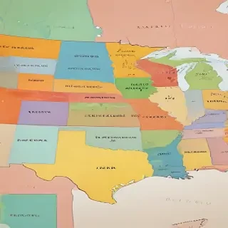us states on a map
