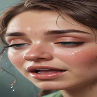 crying sticker