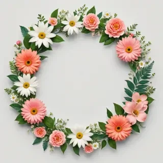 flower circle png