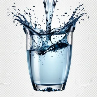 water transparent background