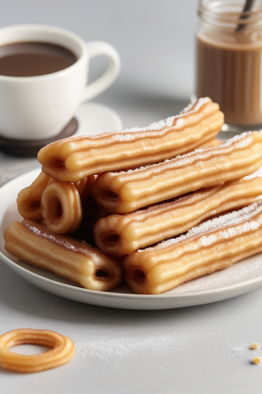 how to make churros with pancake mix