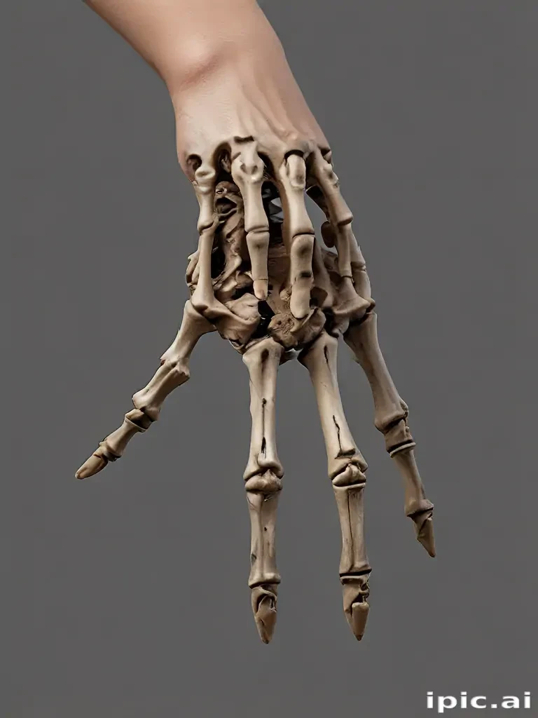 skeleton hands png