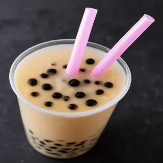 boba tea background