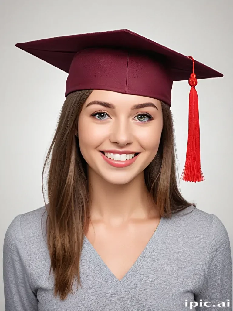 grad hat png