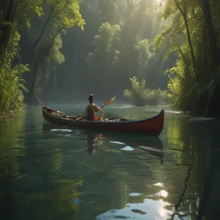 canoeing png