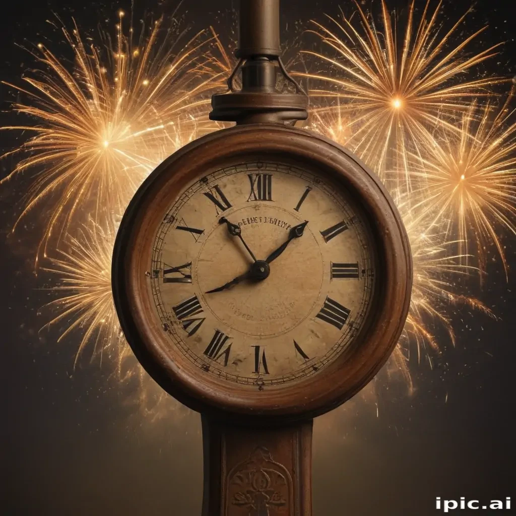 vintage new years images