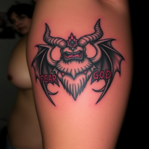 fear god tattoo