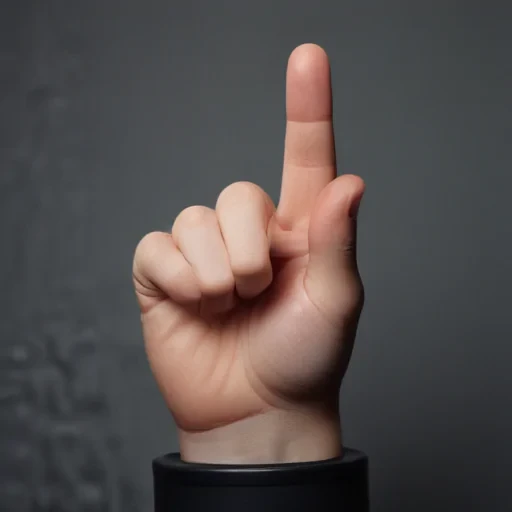 finger pointing at you