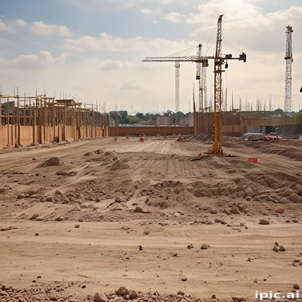 construction site background