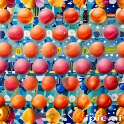 Colorful Abstract Design Featuring Circles on a Vibrant Background Pattern
