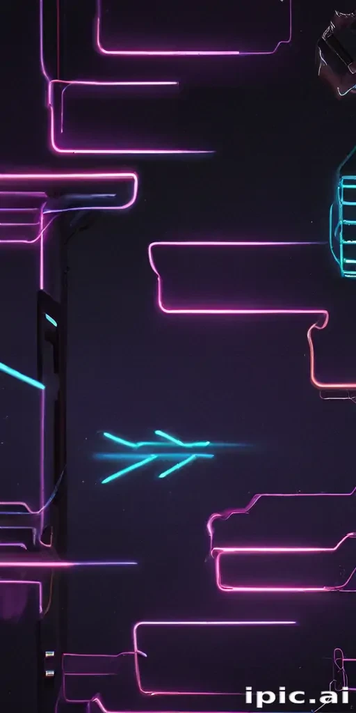 aesthetic neon wallpapers