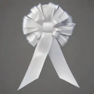 white ribbon png