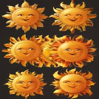 cartoon sun png