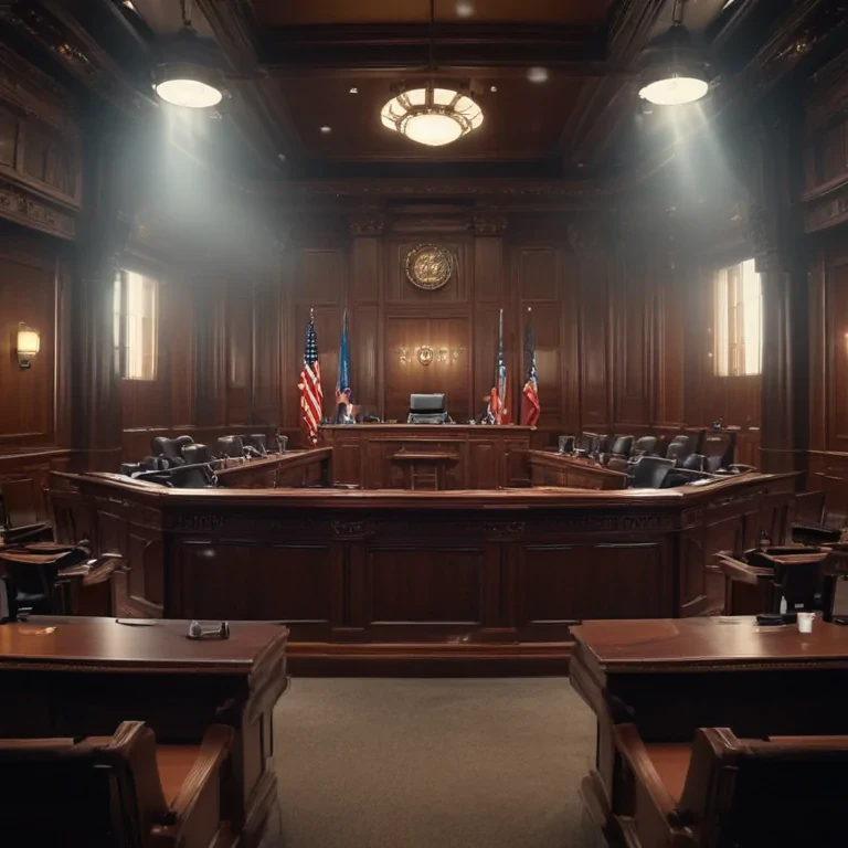 courtroom background