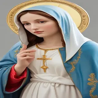 virgin mary clip art