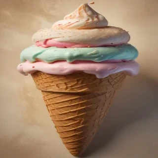 ice cream cone photo