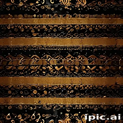 gold black background