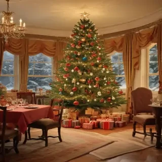vintage christmas image