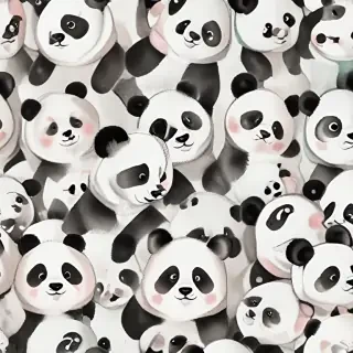 panda background