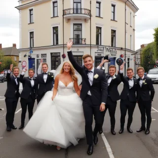 just married