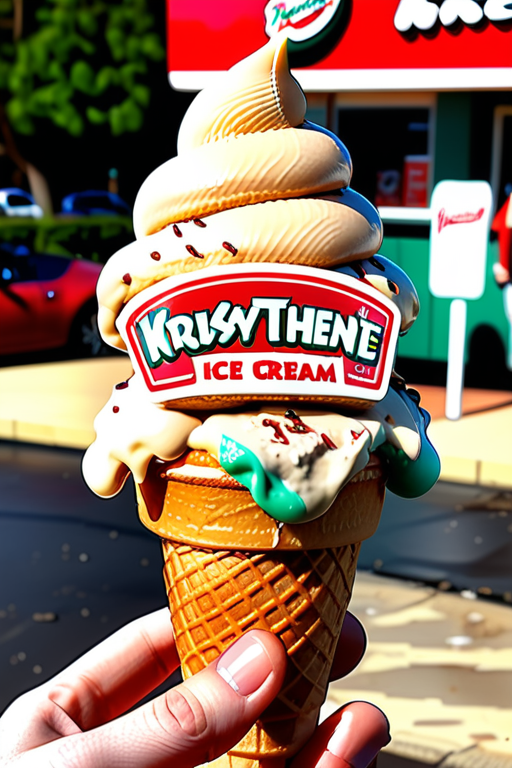 krispy kreme donut ice cream