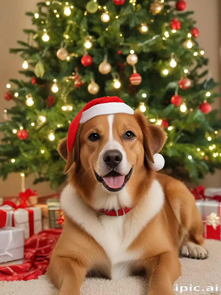 dog pictures christmas