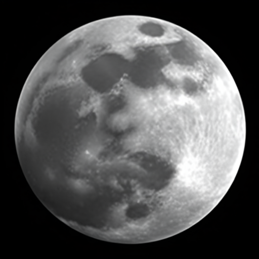 transparent moon