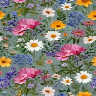 wildflowers transparent background