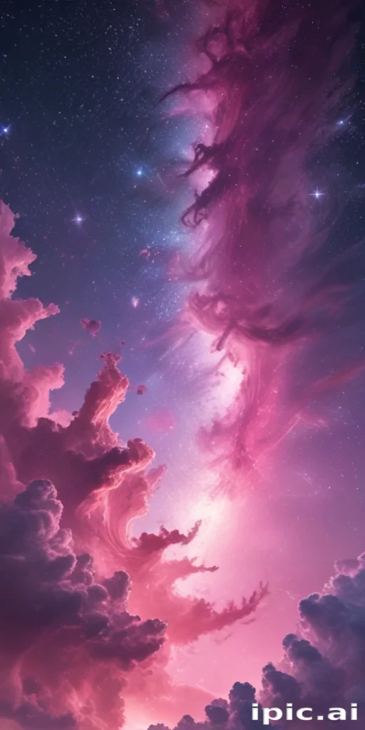 pink galaxy wallpaper