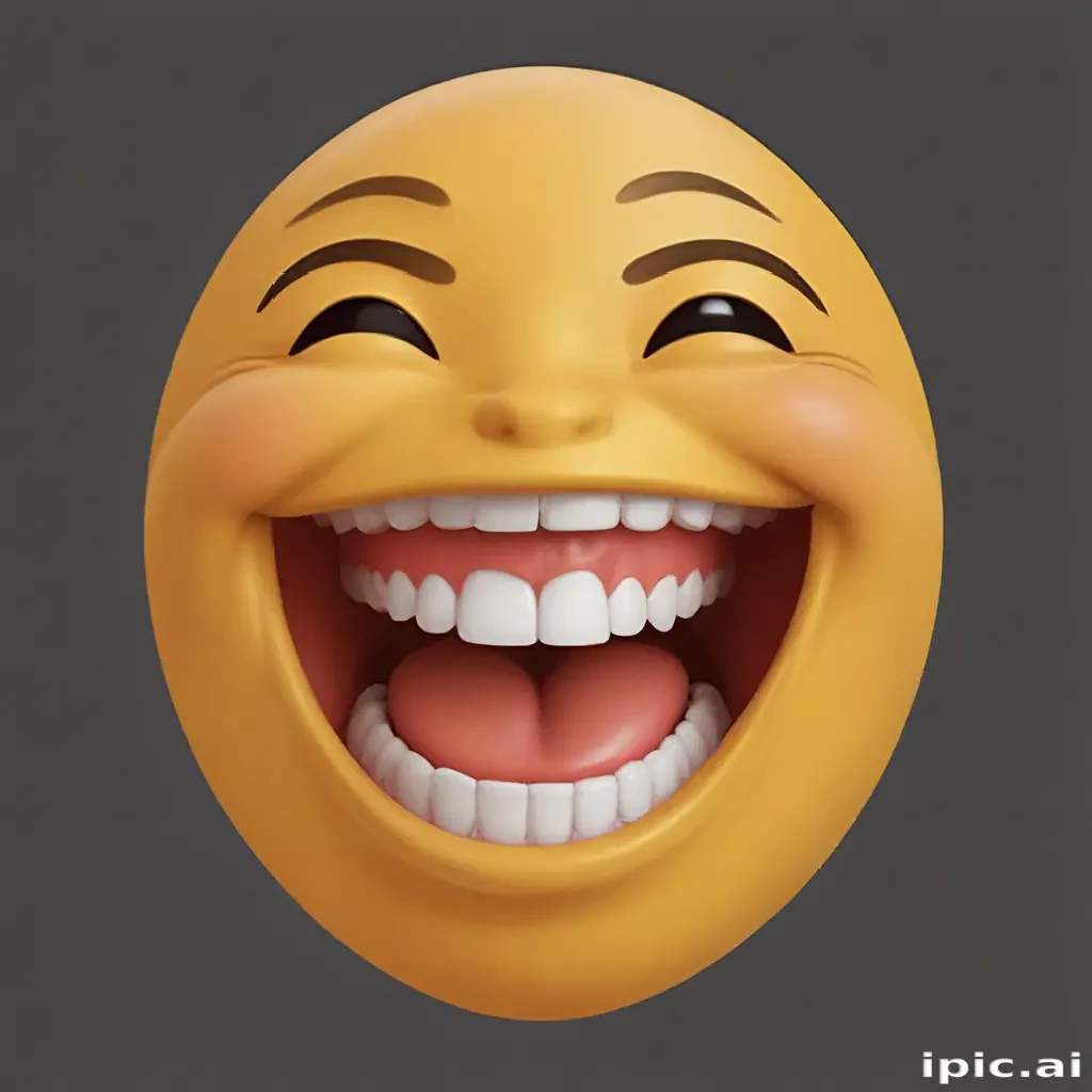 laugh emoji transparent