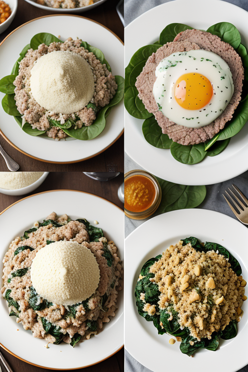 recipes using ground turkey and spinach