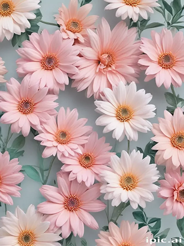 pastel aesthetic flower wallpaper