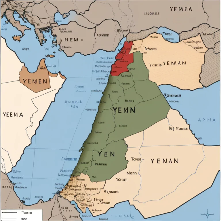 yemen map