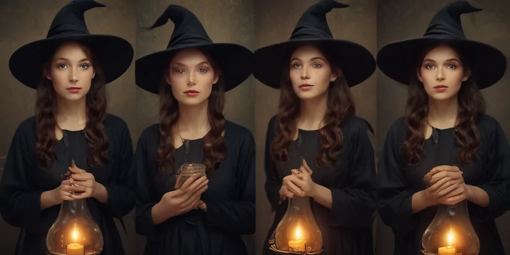 vintage witch pictures